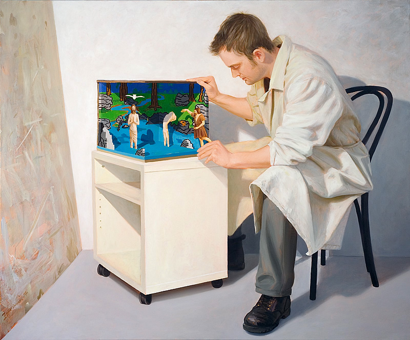 Illustration for article titled If Fine Art Was A Busted Video Game